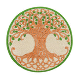 Baum des Lebens Klett Patch| Braune Klett Patches, Natur Aufnäher, Pflanzen Klettpatches, Outdoor Badge, Wald Klettpatch, Finally Home