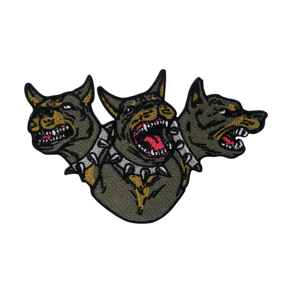 Hellhound Patch | Hell Wolf Patch | Three-Headed Dog Patch DIY