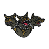Hellhound Patch | Hell Wolf Patch | Three-Headed Dog Patch DIY