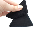 Rückseite des Klettpatches und extra Klettfläche 