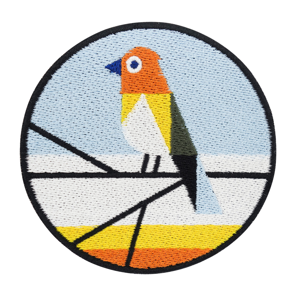 Bunter Vogel Patch