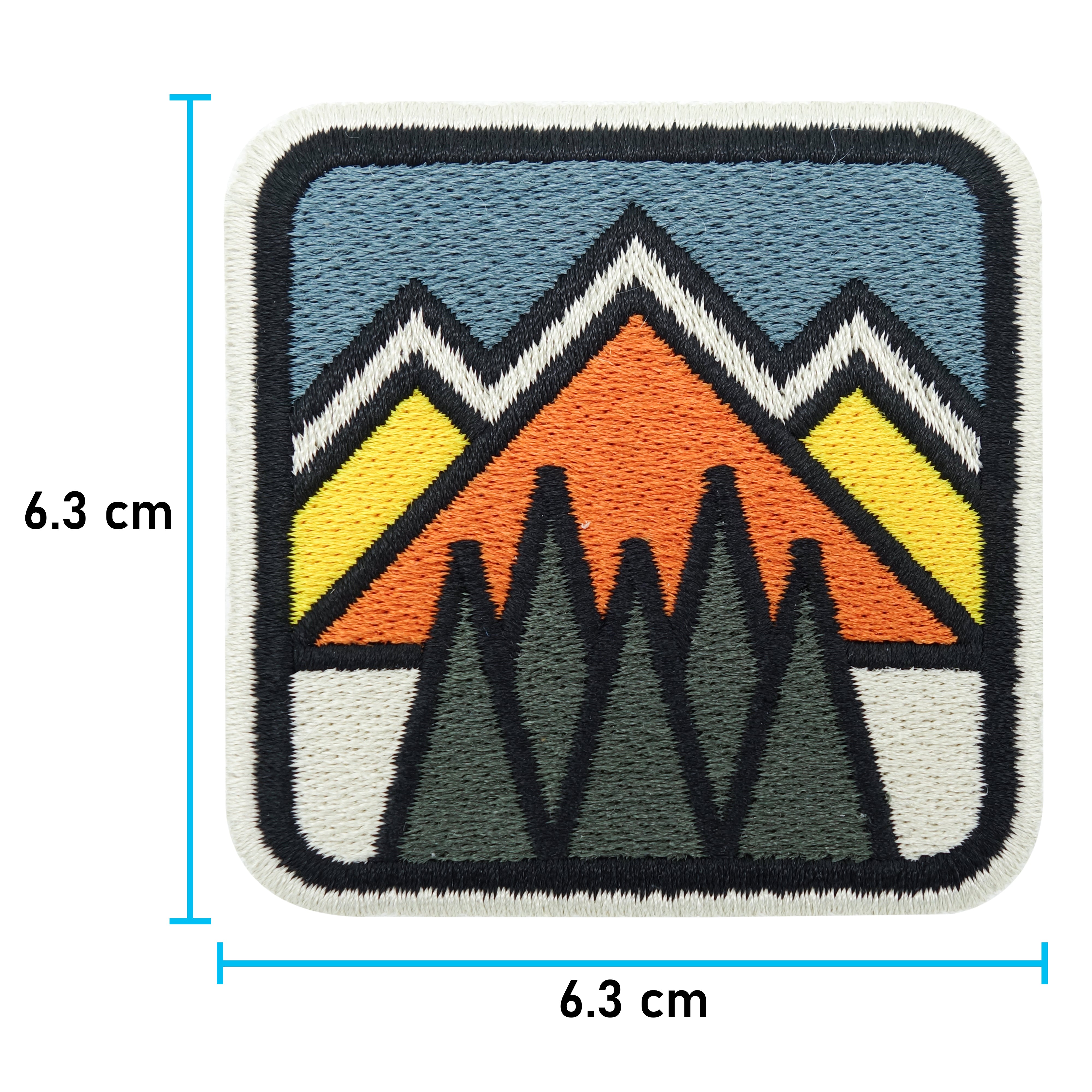 Retro Berge Klett Patch | Outdoor Klett Patches, Wandern Aufnäher, Rucksack Klettpatches, Berg Badge, Natur Klettpatch, Finally Home