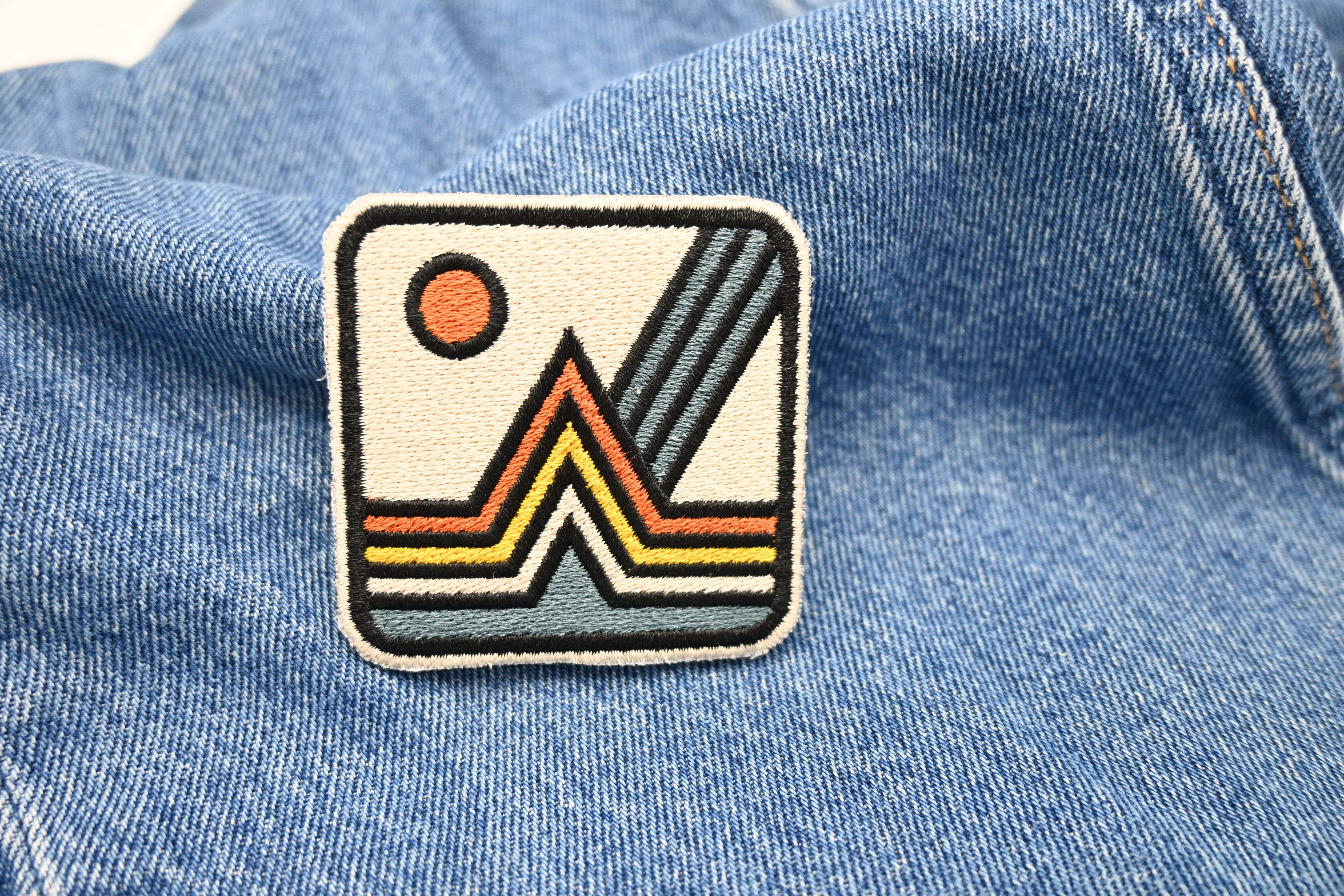 Retro Berg Klett Patch | Outdoor Klett Patches, Wandern Aufnäher, Rucksack Klettpatches, Wanderer Badge, Berge Klettpatch, Finally Home