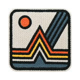 Retro Berg Klett Patch | Outdoor Klett Patches, Wandern Aufnäher, Rucksack Klettpatches, Wanderer Badge, Berge Klettpatch, Finally Home