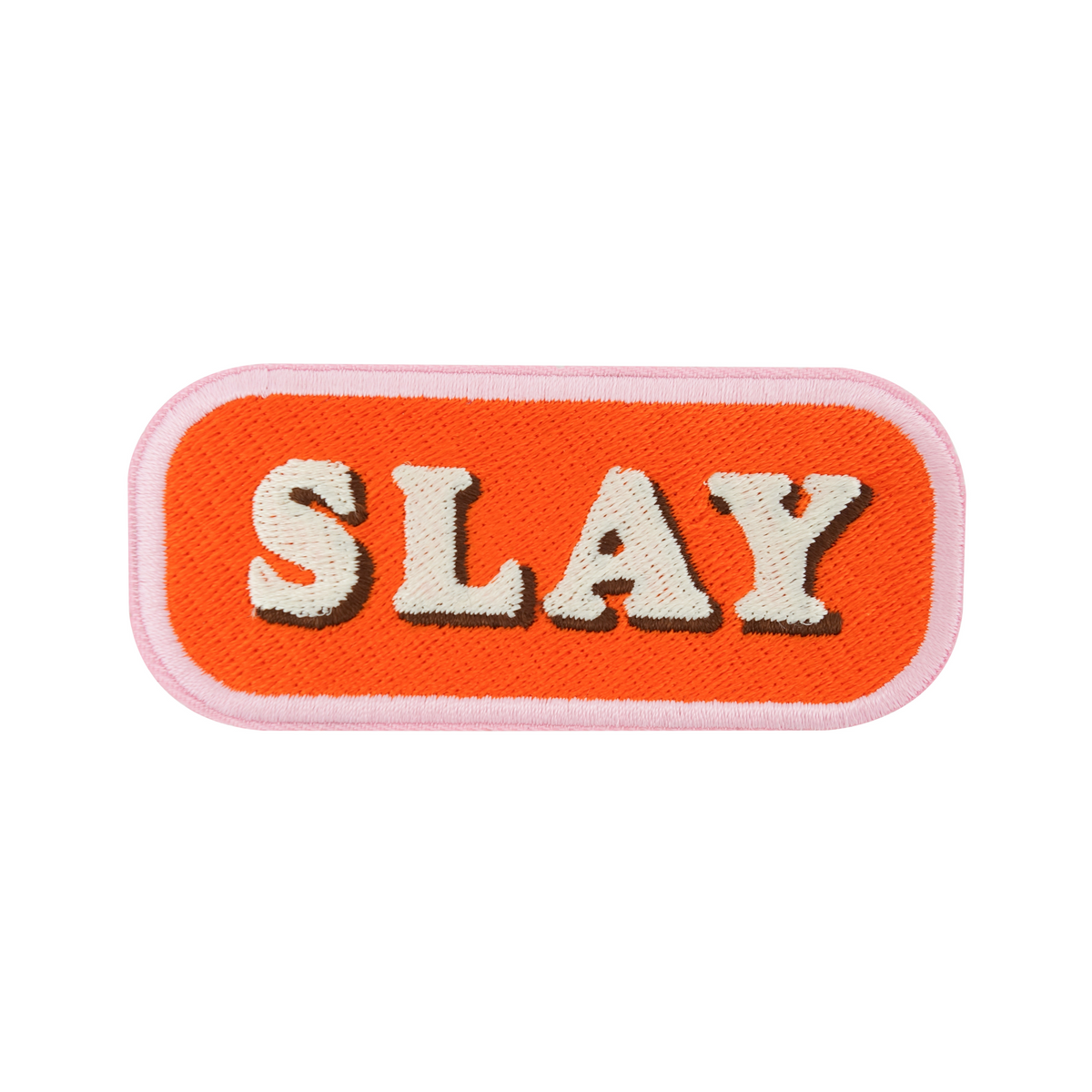 Retro Slay Patch | Spruch Vintage Stil Aufbügler | Aufnäher Bügelpatch