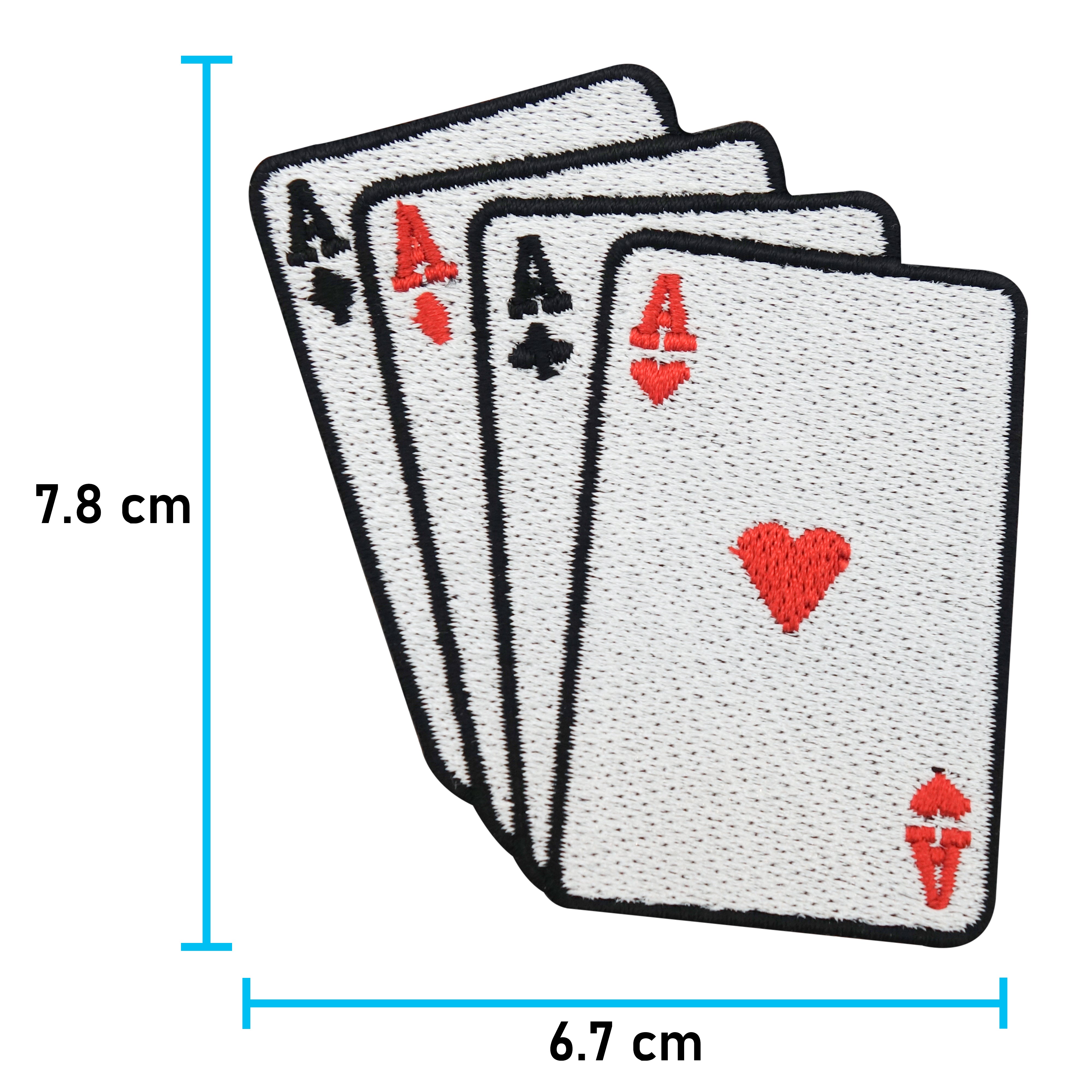 Casino Karten Bügelbild Patch zum Aufbügeln | Patches, Aufbügelmotive Finally Home