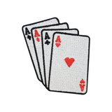 Casino Karten Bügelbild Patch zum Aufbügeln | Patches, Aufbügelmotive Finally Home
