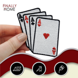 Casino Karten Bügelbild Patch zum Aufbügeln | Patches, Aufbügelmotive Finally Home