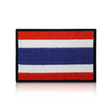 Thailand Flagge Klett Patch | Thai Flag Klettpatches | Backpacker DIY