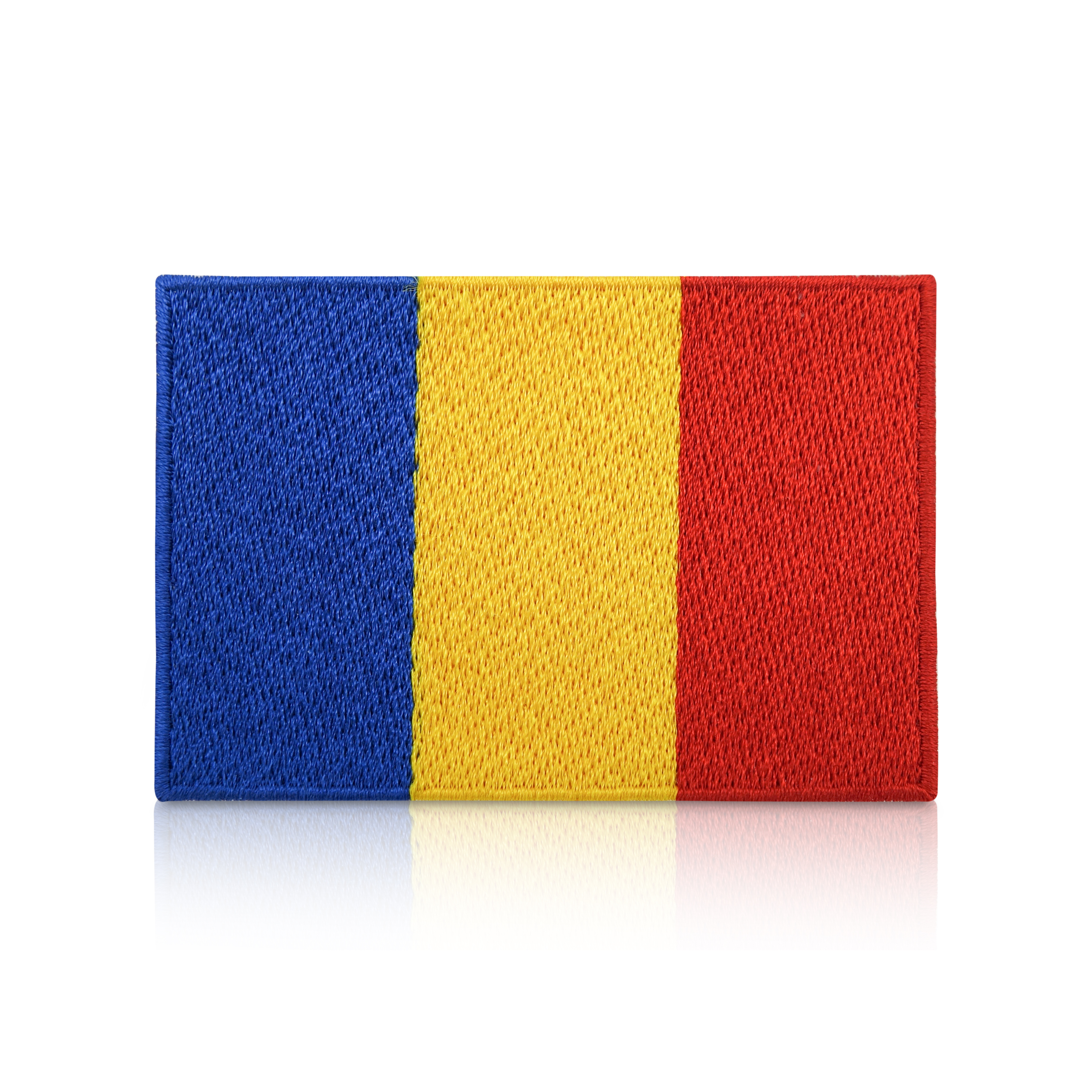 Rumänien Flagge Patch | Rumänische Fahne Aufnäher | Romania Bügelpatch