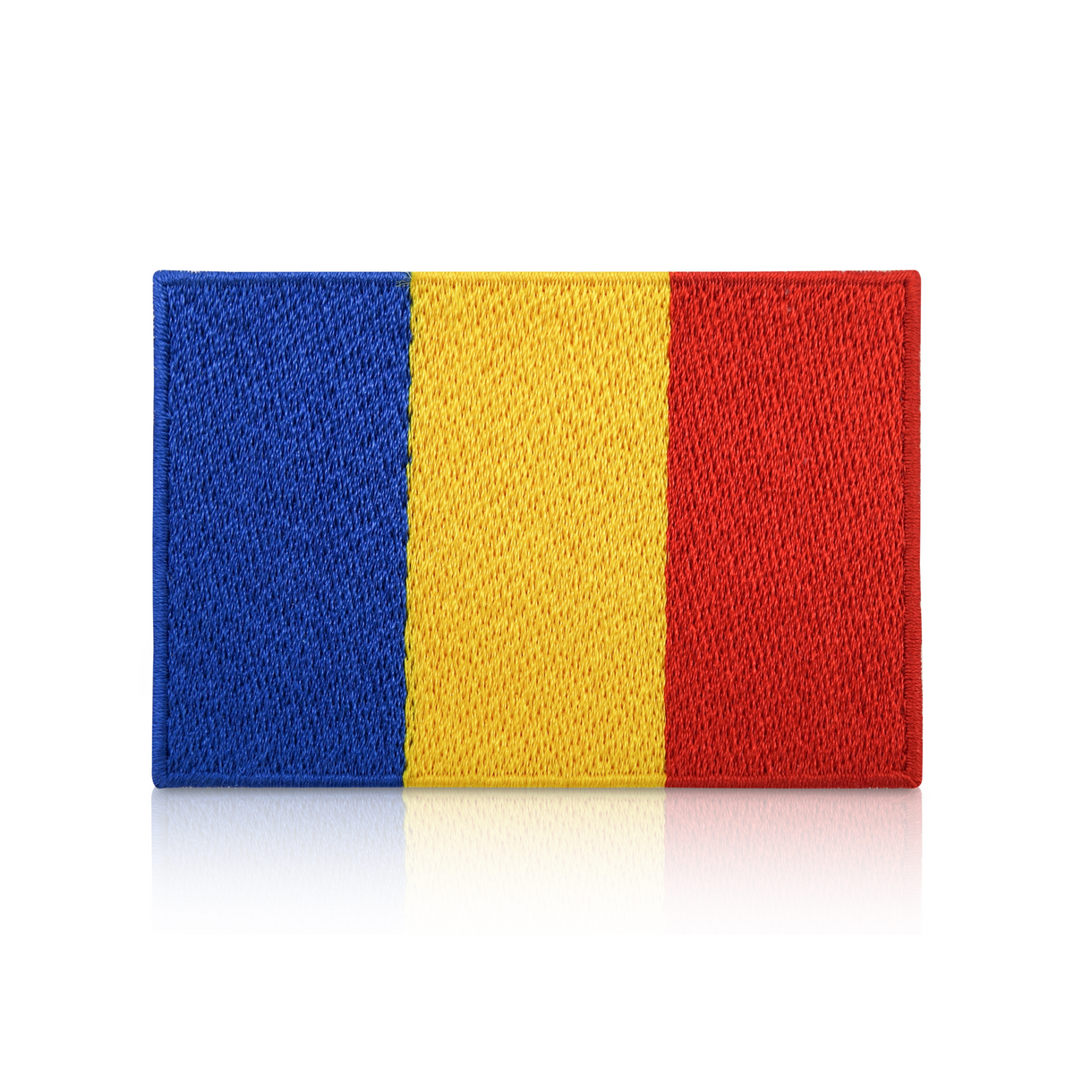 Rumänien Flagge Patch | Rumänische Fahne Aufnäher | Romania Bügelpatch