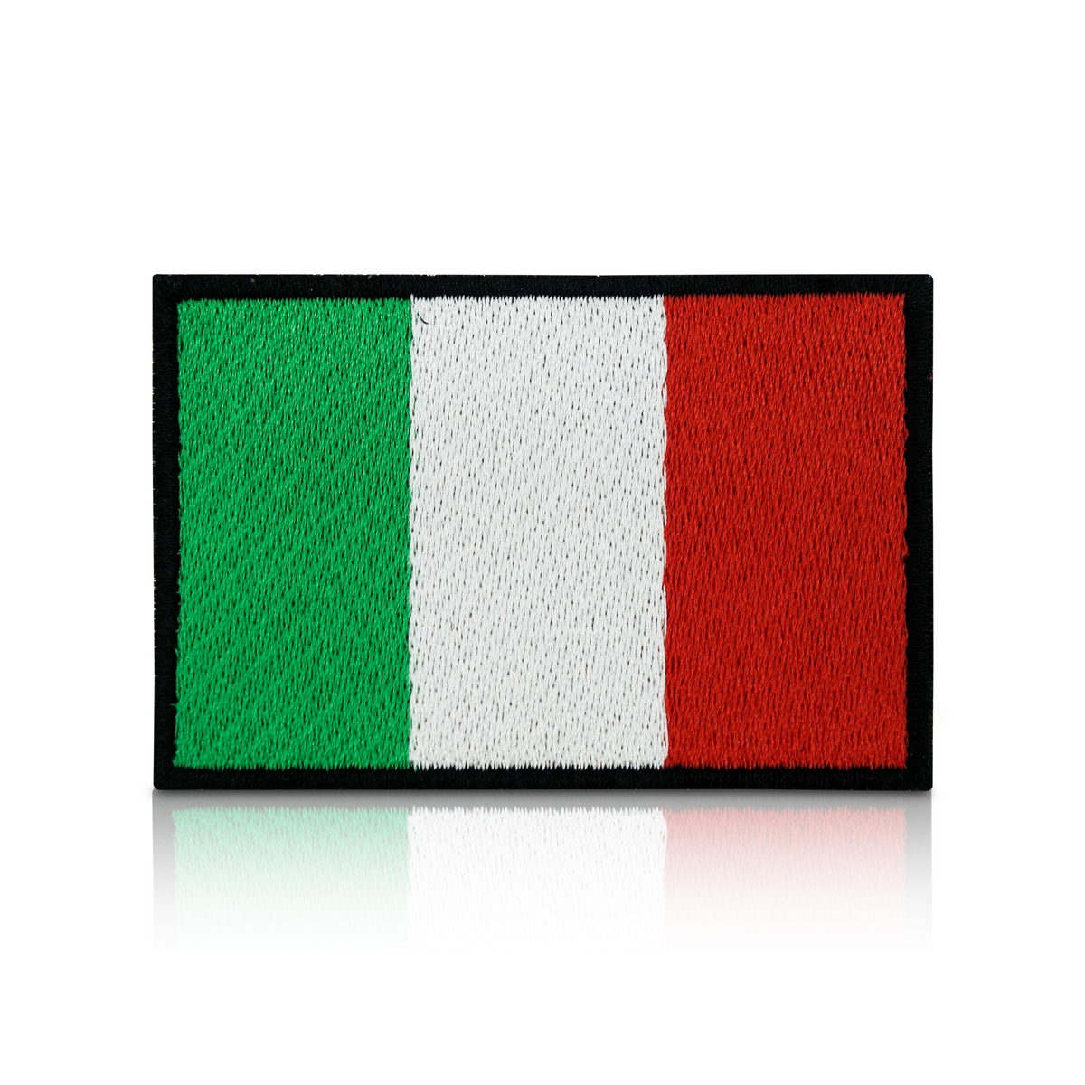 Italien Flagge Patch mit Klett Rückseite | Italian Flag Klettpatch DIY