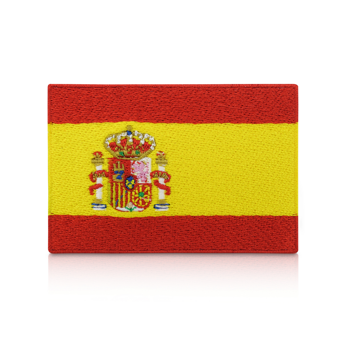 Spanien Flagge Patch | Spanische Fahne Bügelpatch | Spain Flag Flicken
