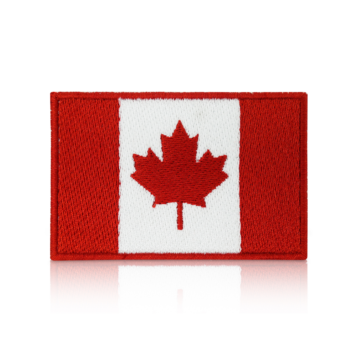 Kanada Flagge Patch mit Klett Rückseite | Kanadische Fahne Klettpatch