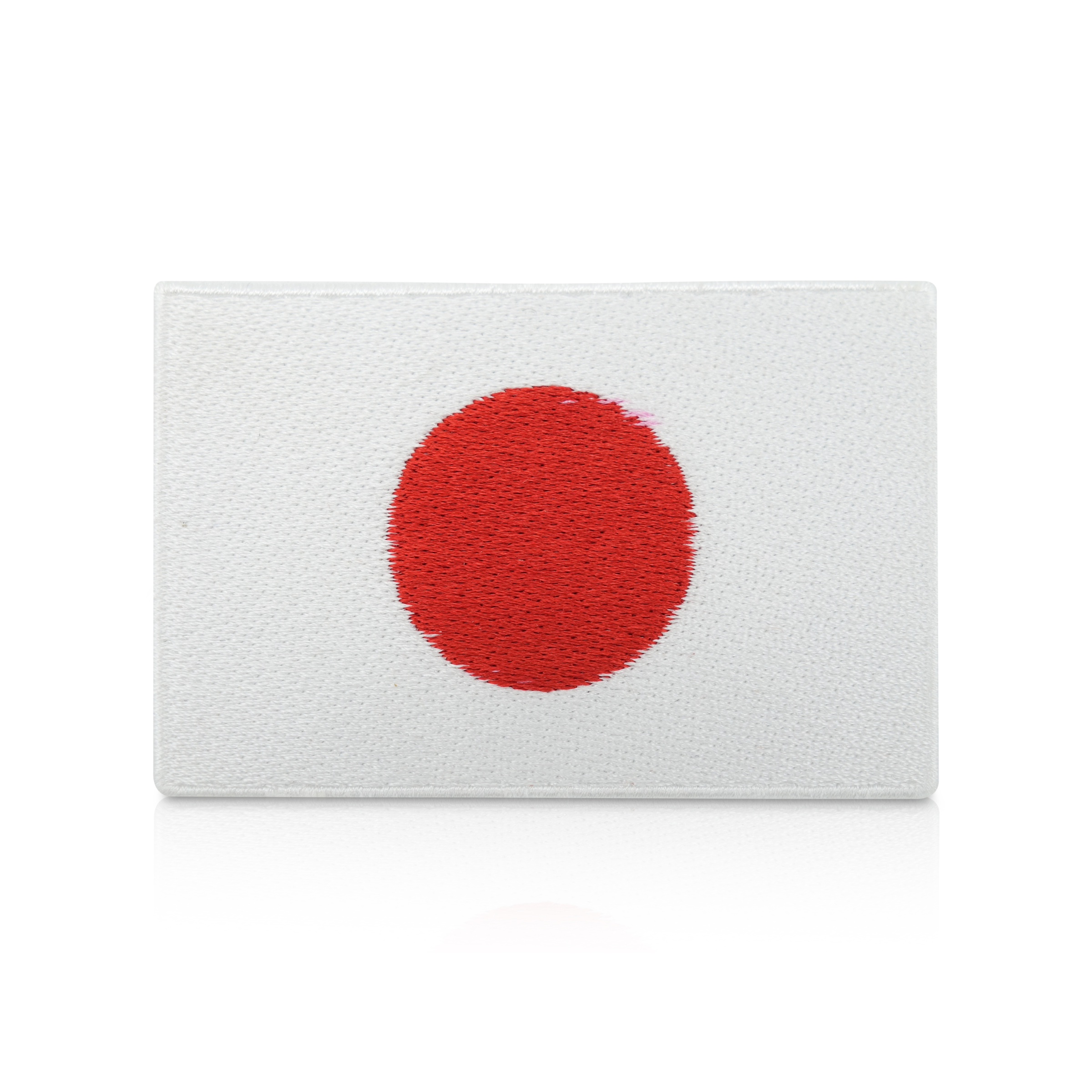 Japan Flagge Bügelpatch | Japanische Fahne, Asien Reise | DIY Aufnäher