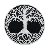 Flicken-Bügelflicken-Aufbügler-Bügelbild-Bügelpatch-Pflanzen-Kunst-Natur-Flower-Wald-Hippie-Bäume-Umweltschutz