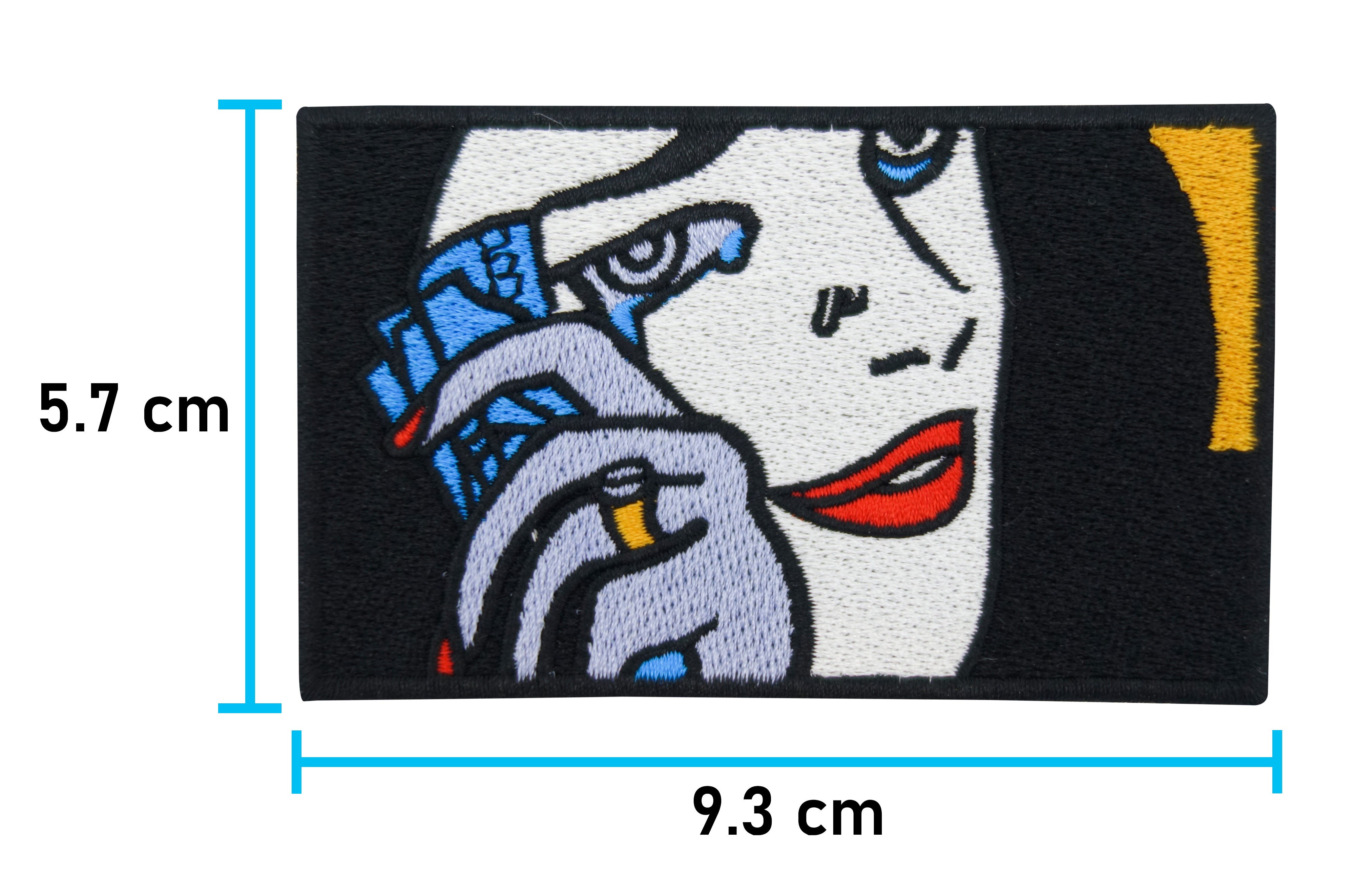 Money Cant Buy Happiness Iron-on Patch Comic Pop Art Patch 