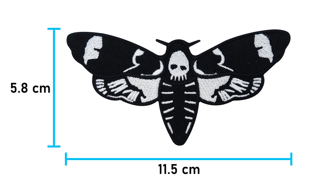 Flicken-Bügelflicken-Aufbügler-Bügelbild-Bügelpatch-schmetterling-Insekten-Skull-Totenschädel-Schädel-Käfer-Spinne