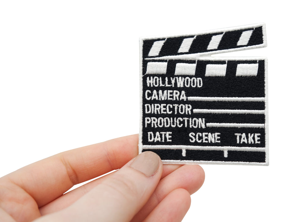 Flicken-Bügelflicken-Aufbügler-Bügelbild-Bügelpatch-LA-Californien-Amerika-Oscars-Festival-Sommer-Comic-Merch
