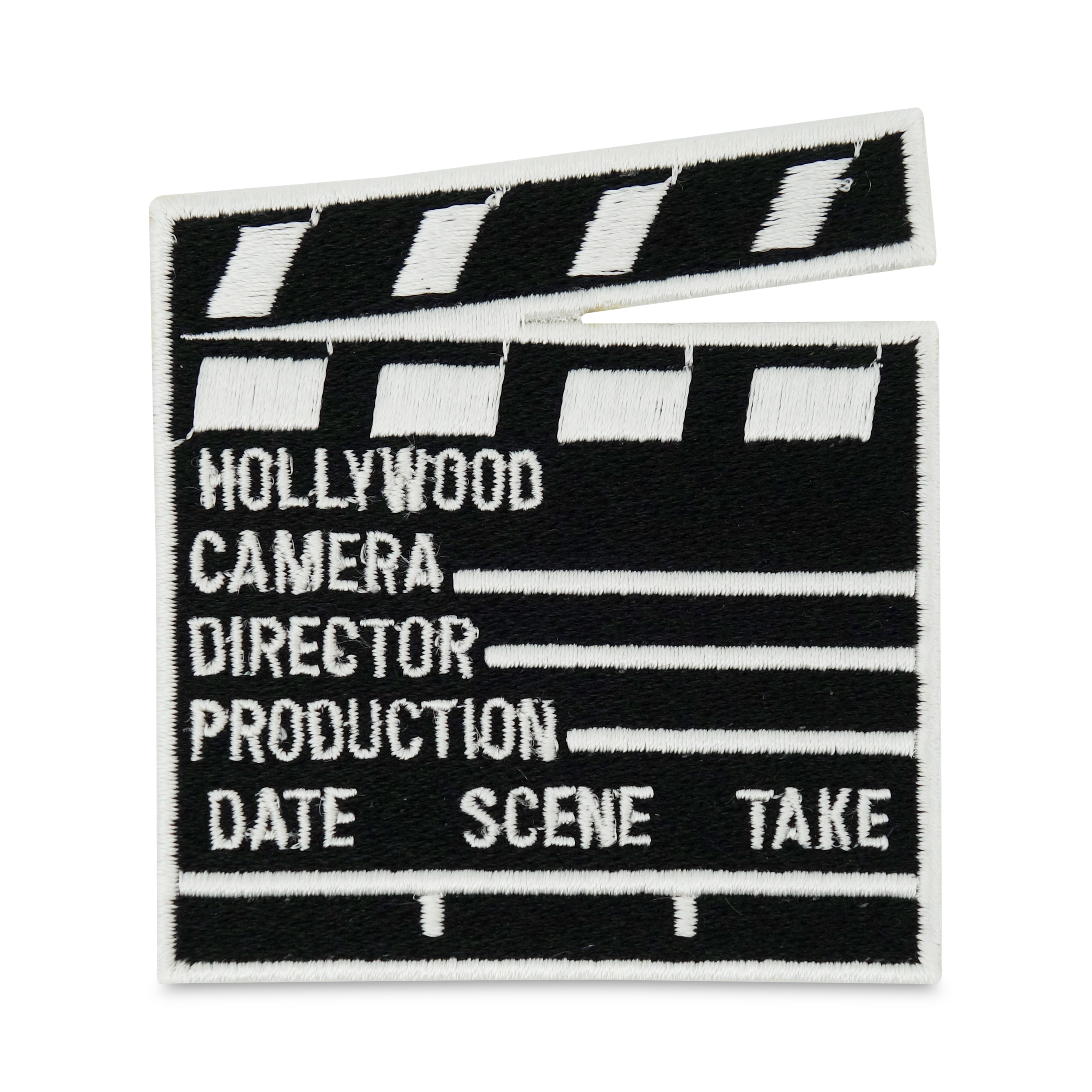 Flicken-Bügelflicken-Aufbügler-Bügelbild-Bügelpatch-LA-Californien-Amerika-Oscars-Festival-Sommer-Comic-Merch