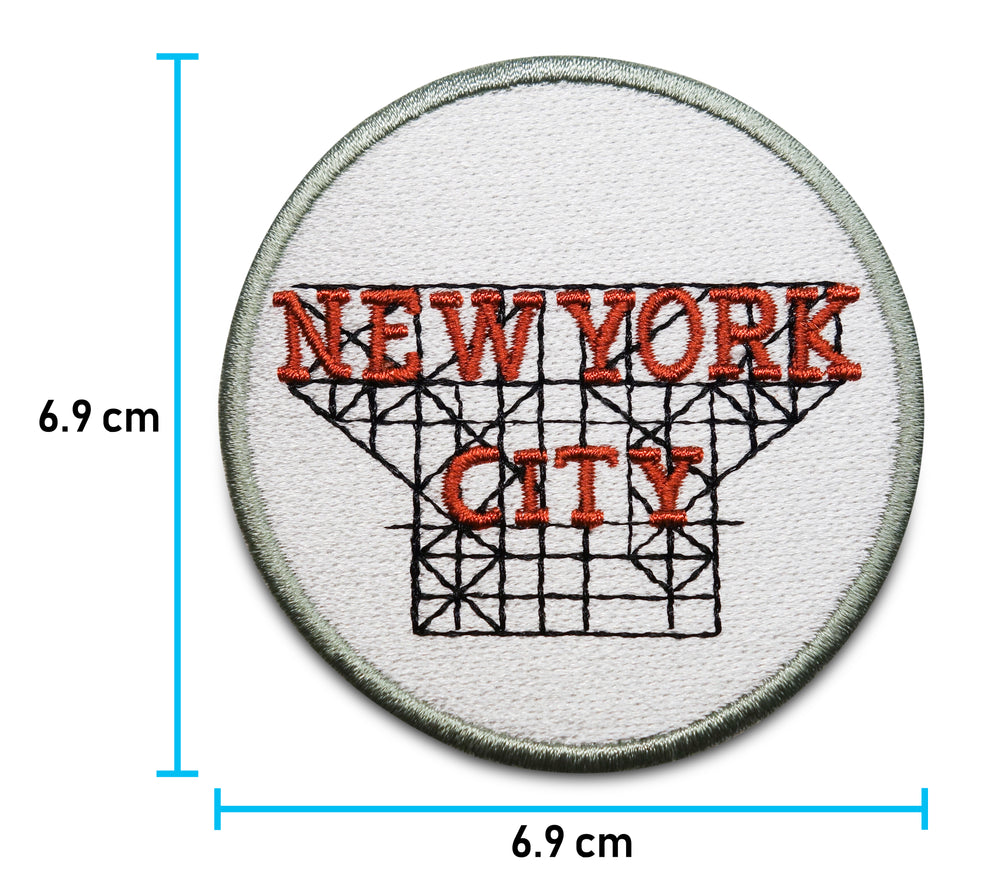 Flicken-Bügelflicken-Aufbügler-Bügelbild-Bügelpatch-Jeansjacke-NBA-Kalifornien-California-Backpack-Reisen-US-Army-America-NY-Giants-Queens-Freiheitsstatur