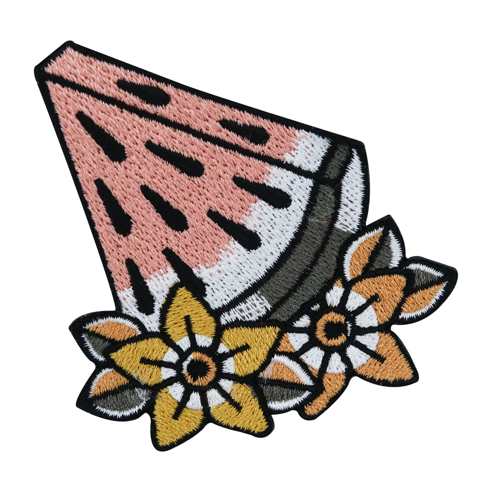 Flicken-Bügelflicken-Aufbügler-Bügelbild-Bügelpatch-Jeansjacke-Wassermelone-Ananas-Sommer-Urlaub-Obst-Melonen-Kawaii-Frucht