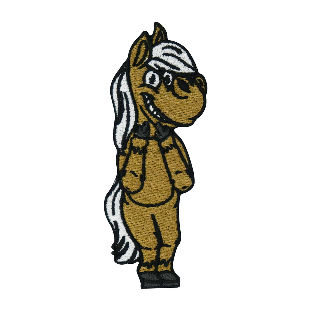 Flicken-Bügelflicken-Aufbügler-Bügelbild-Bügelpatch-Jeansjacke-Einhorn-Mädchen-Pferdekopf-Pony-Ponny-Pferde-Funny