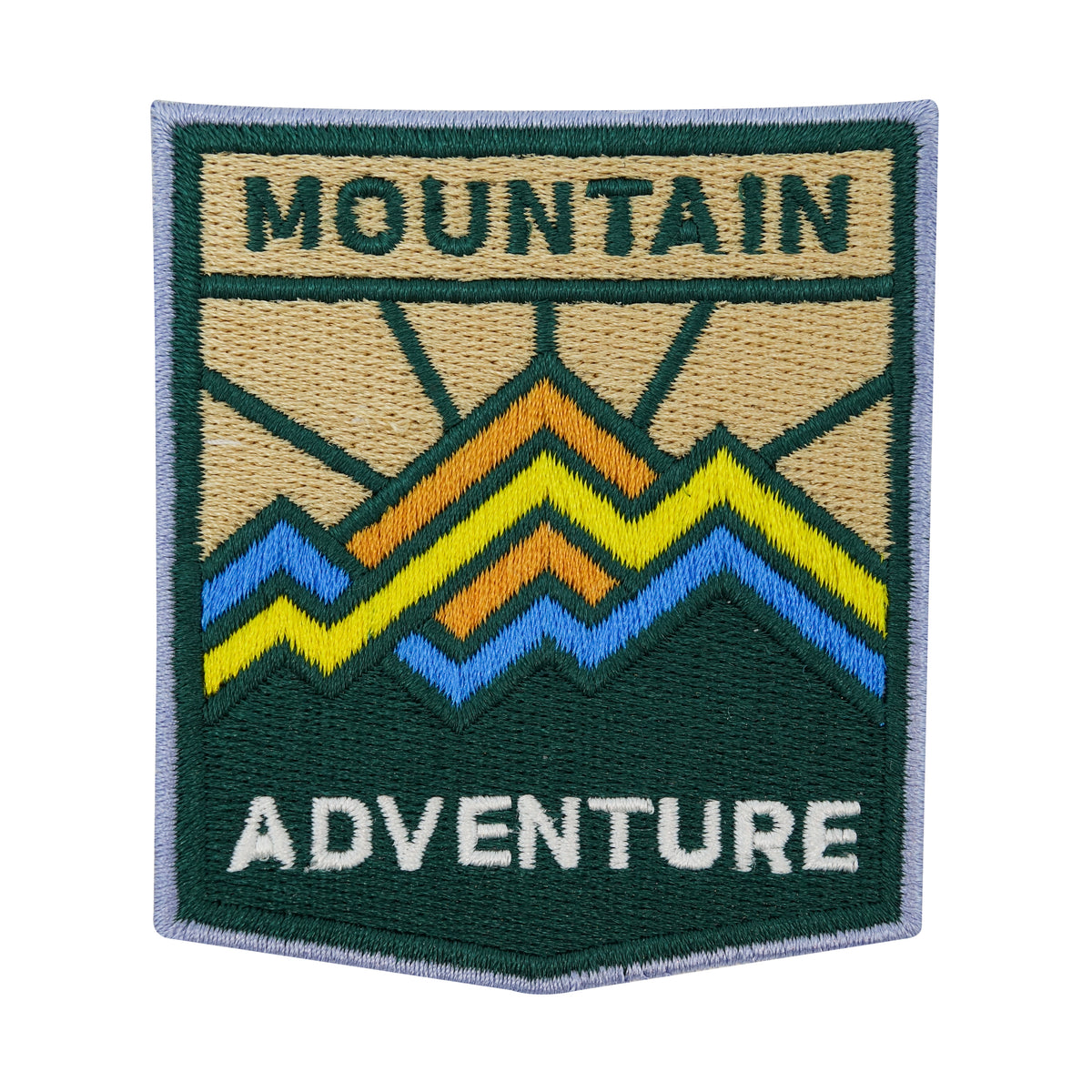 Berge-Sonne-Mond-Berg-Patches-Aufbügler-Bügelpatches-Flicken-Bügelflicken