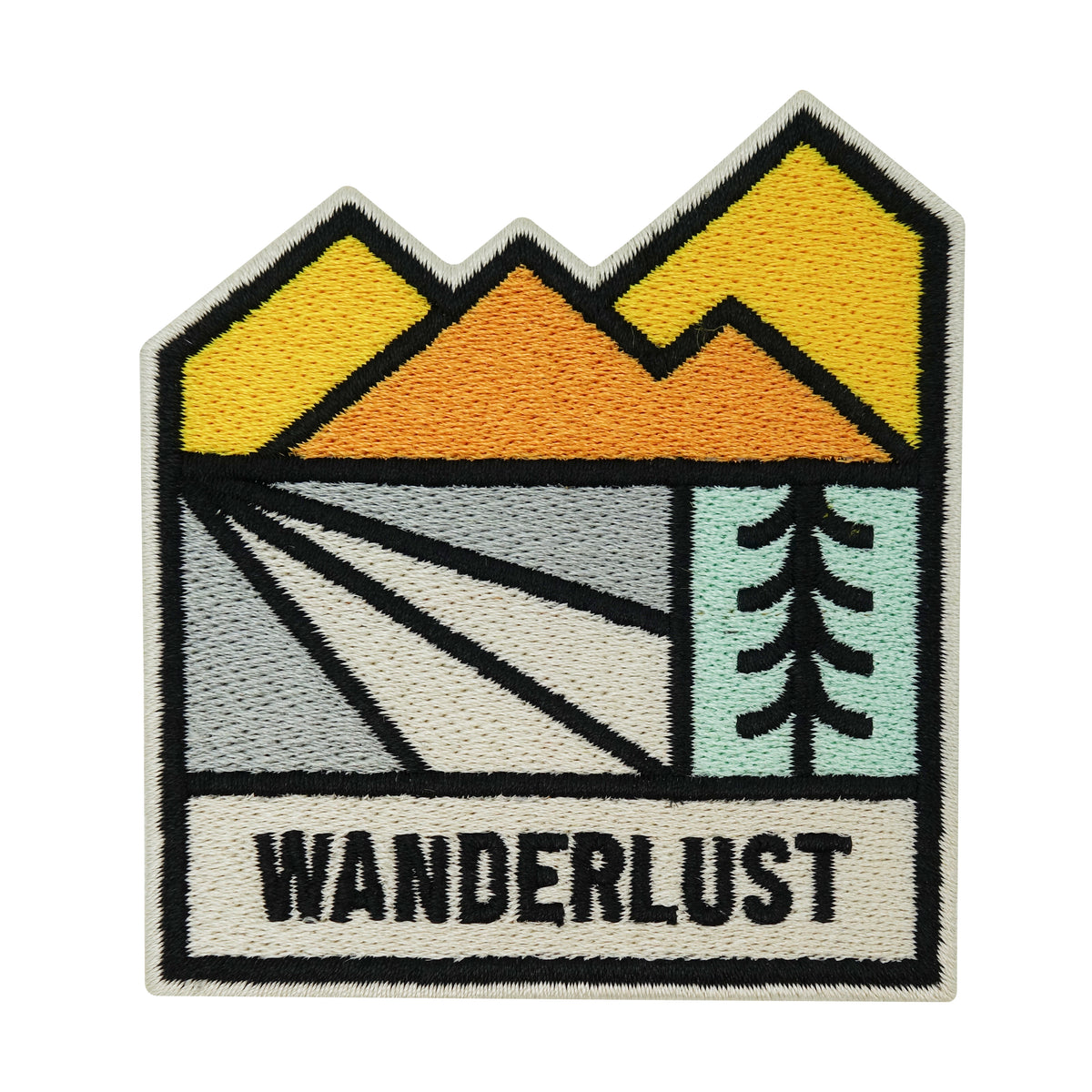 Wandern-Wanderer-Vintage-Patagonia-Camping-Klettern-Aufbügler-Bügelpatch-Mountain-Baum