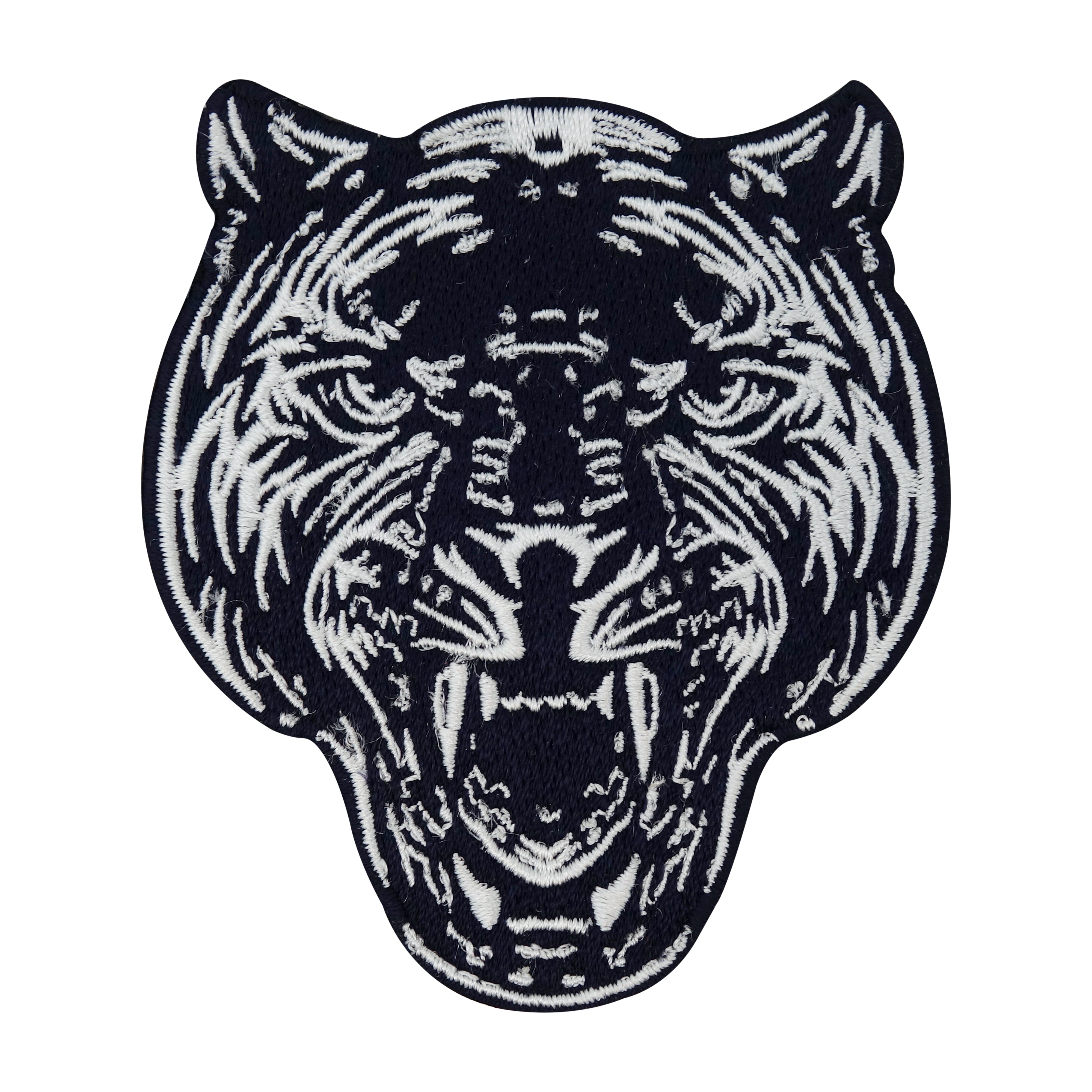 Panther-Bügelflicken-Flicken-Aufnäher-Aufbügelflicken-Tiger-Löwe-Dschungel-Mogli