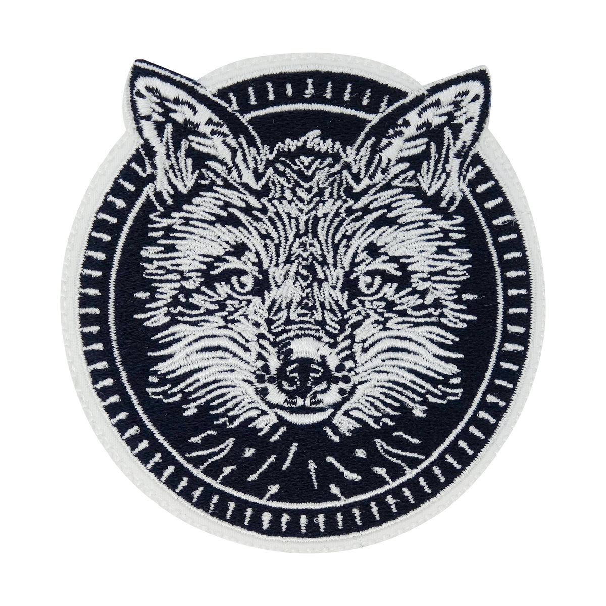 Fuchs-Fox-Hund-Waldtiere-Rocker-Biker-Motorrad-Bügelbild-Aufnäher