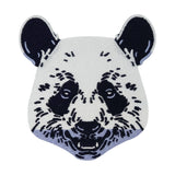 Panda-Pandabär-Korea-Bären-Kung-Fu-Bügelbild-Bügelpatch-Applikation-Aufbügelflicken