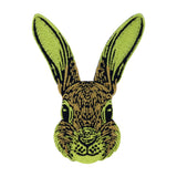 Hase-Kanninchen-Kopf-Wald-Tier-Kinder-Ostern-Osterhase-Bunny-Bügelbilder-Flicken-Bügelflicken-Aufbügelbilder-Rabbit
