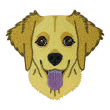 Golden-Retriever-Labrador-Hundemotiv-Patches-Hunde-Aufnäher-Flicken-Dog