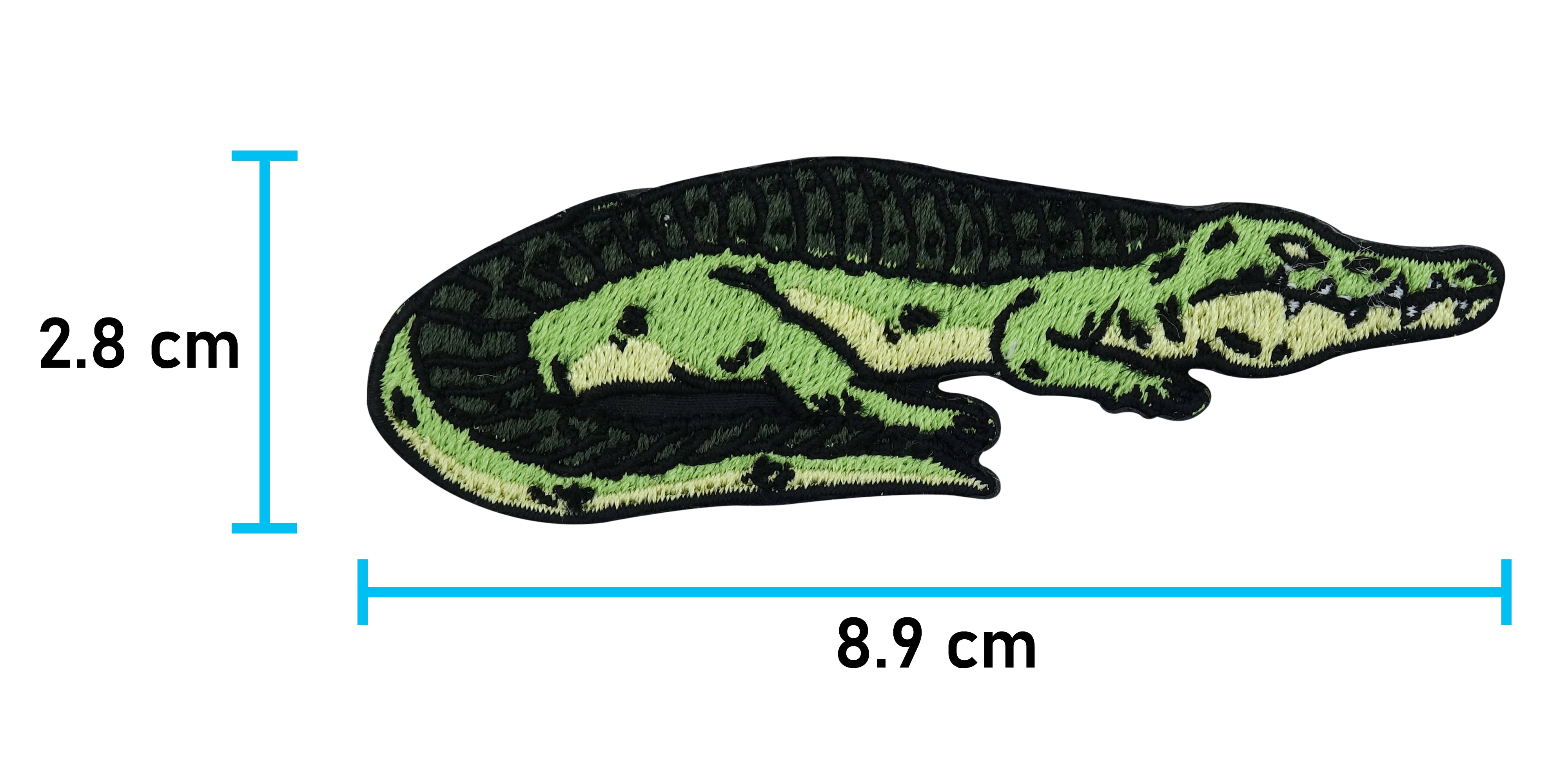 Crocodile Patch for Ironing Lacoste, Jungle Patches Animals Iron-On Patches 