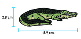 Crocodile Patch for Ironing Lacoste, Jungle Patches Animals Iron-On Patches 