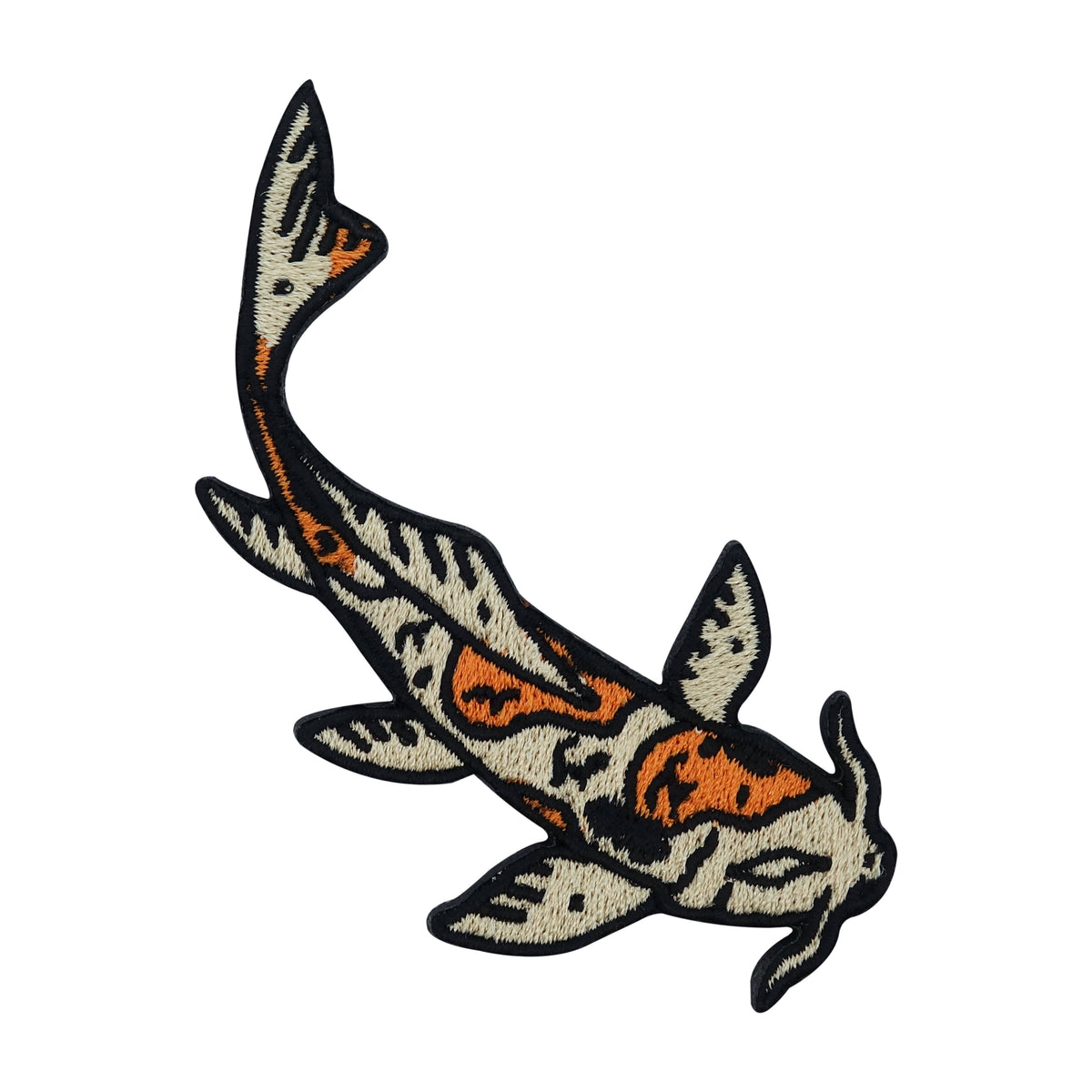 Koi Fish Patch Iron-on Japan Sea Patch Whale Animal Iron-on 