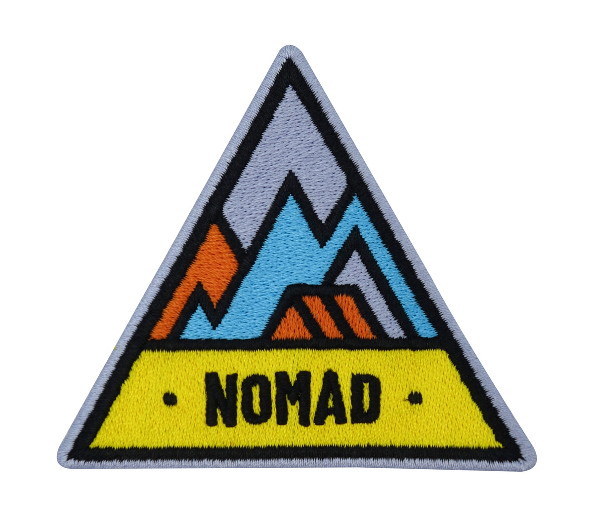 Nomad-Berge-Zelten-Camping-Aufnäher-Aufbügler-Patches