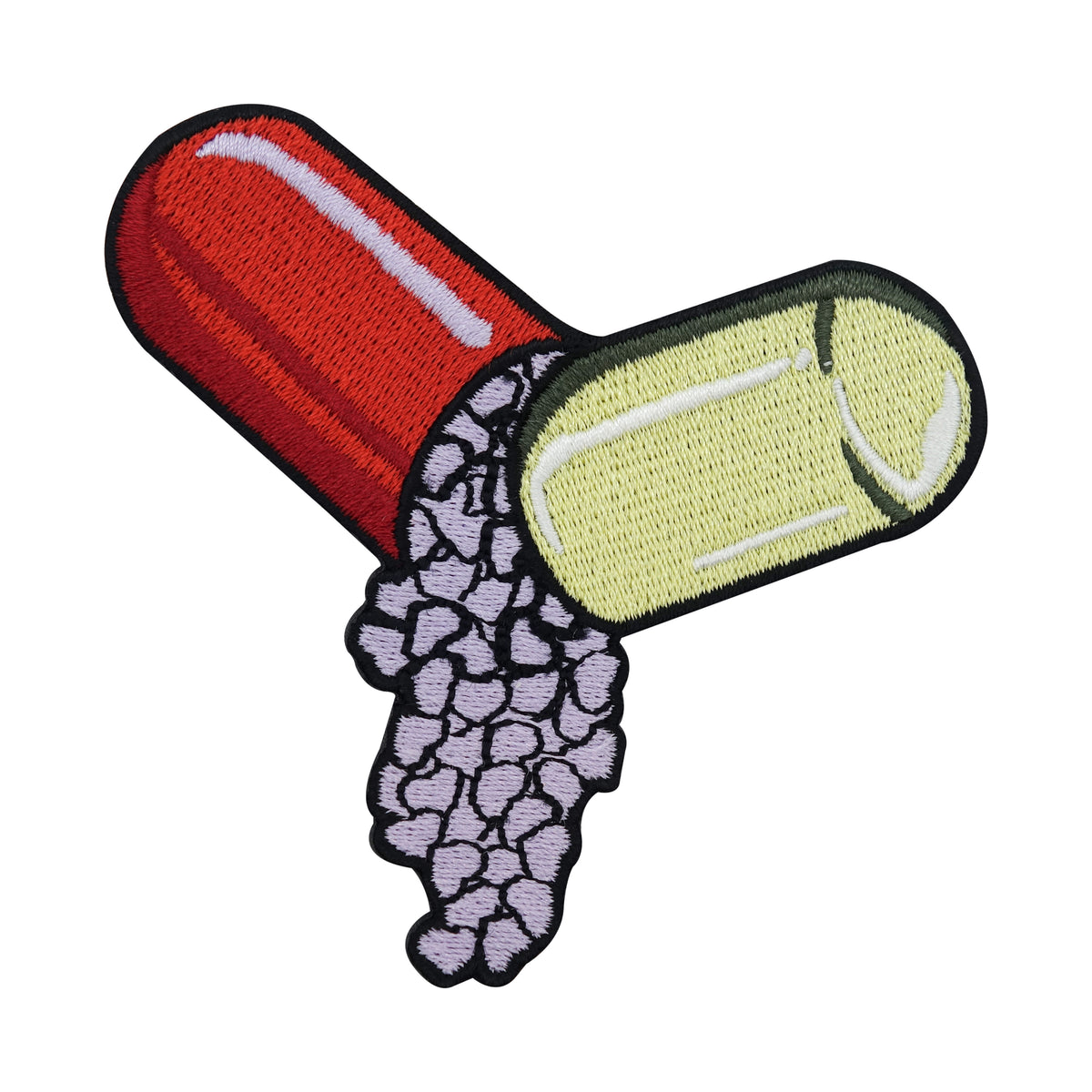 Love-Pill-Herz-Herzen-Aufbügler-Patch-zum-Aufbügeln-Flicken-Bügelflicken