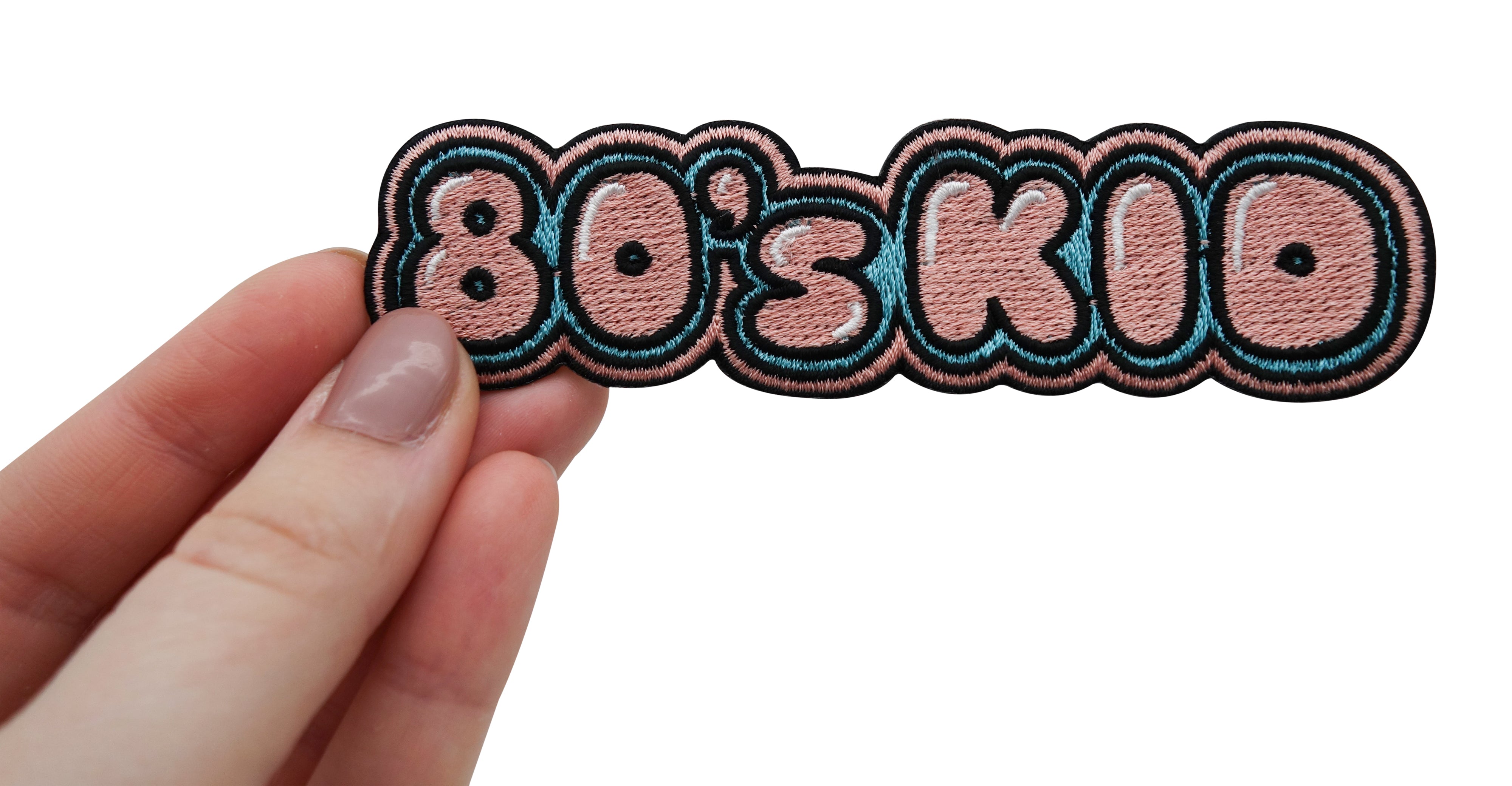 80er-80s-Achtziger-Jahre-Patch-zum-Aufbügeln-Aufbügler-Aufnäher-Hand