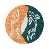 Yin-Yang-Fische-Koi-Bügelpatches-Bügelbild-Bügelsticker-Aufbügelflicken-Soul-of-the-Moon-Collection