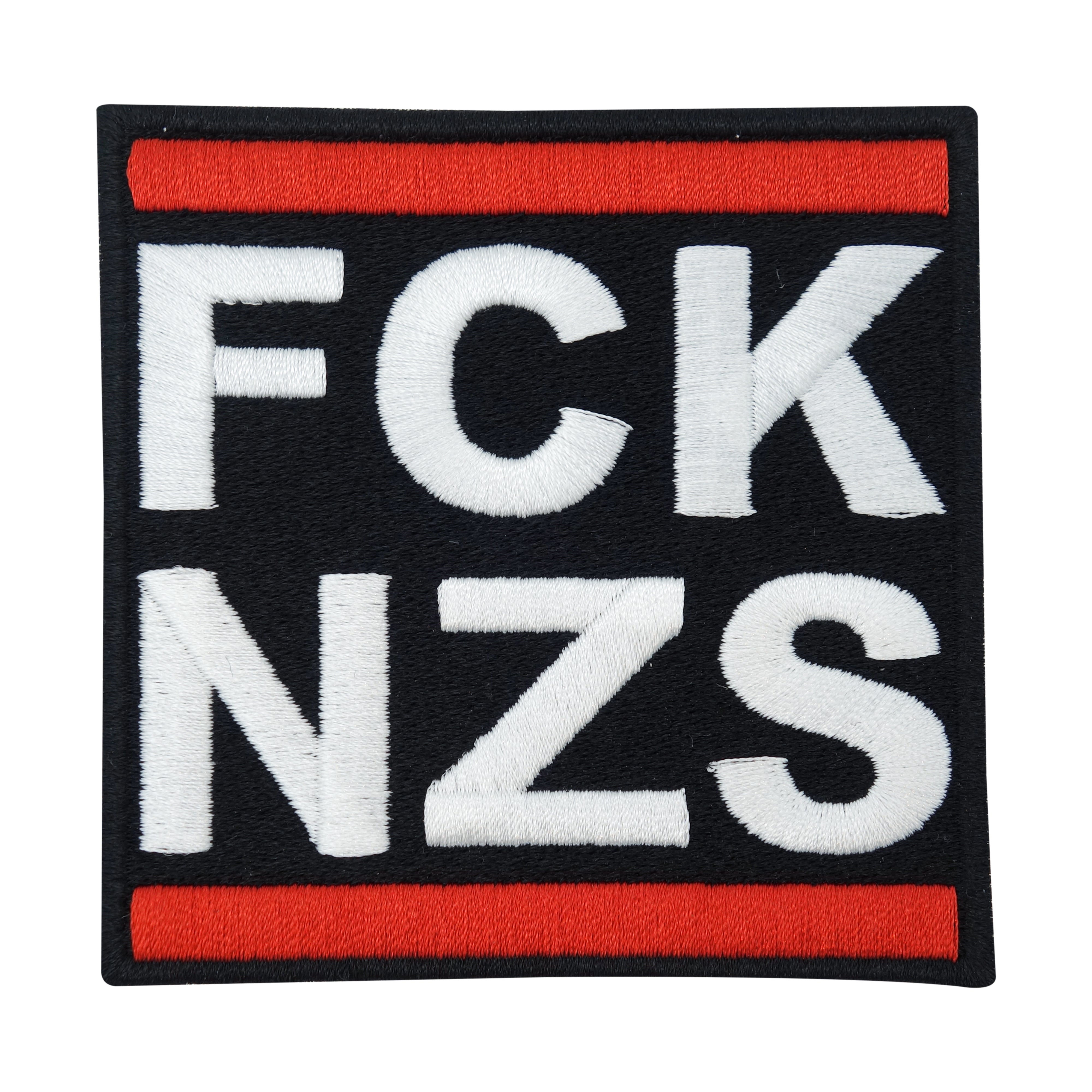 FCK NZS Patch, Gegen AFD Flicken Antifa Aufnäher Anti Gegen Nazi Aufbügler