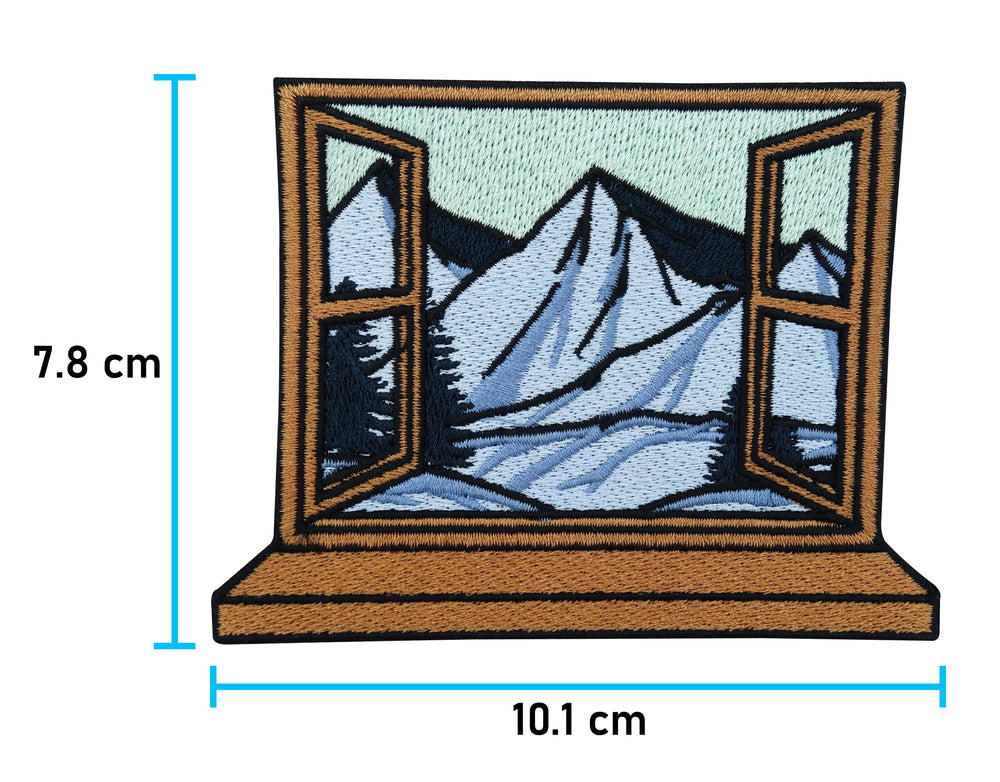 Berge-Bäume-Patch-zum-Aufbügeln-Bügelpatch-Bügelbild-Maße