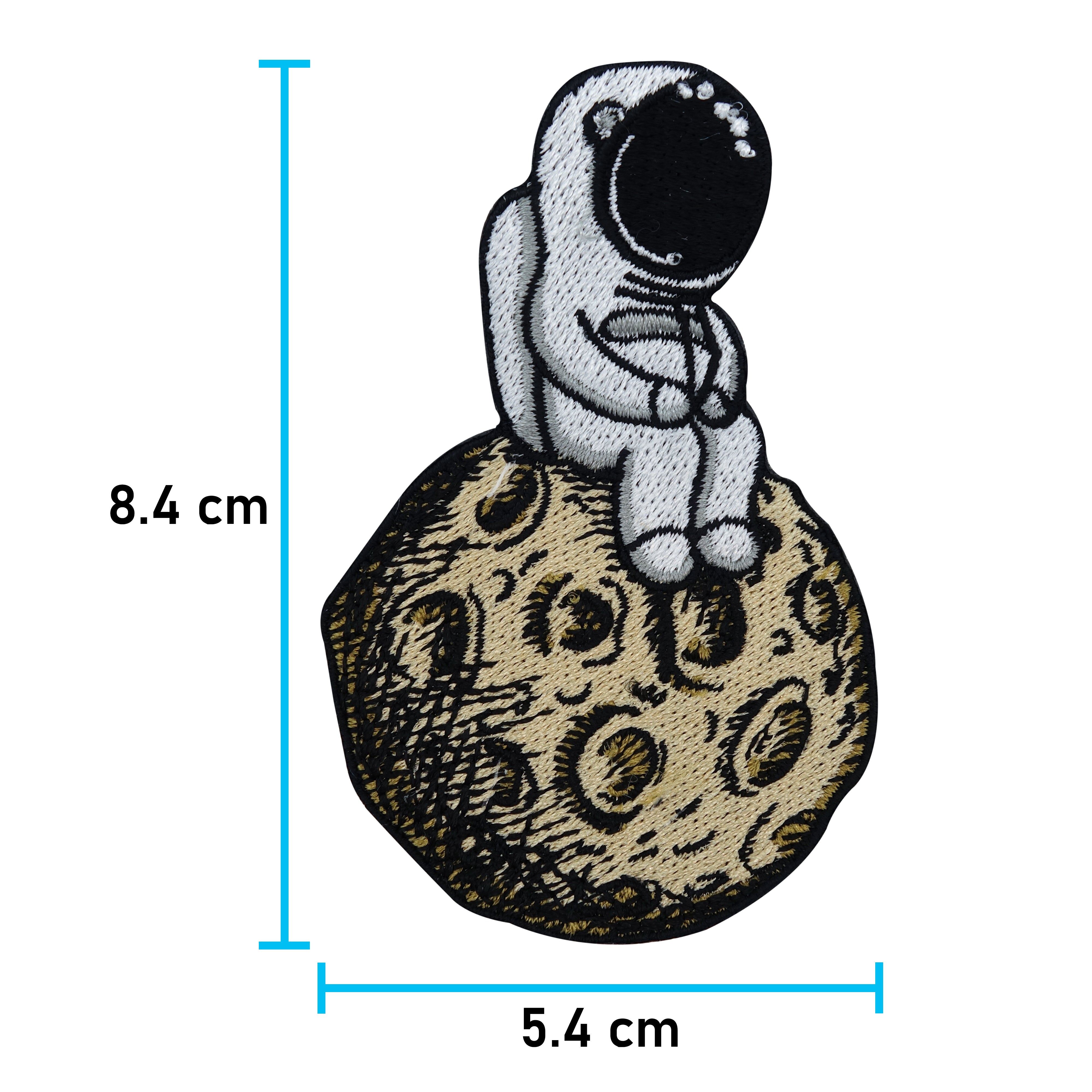 Mond-Astronaut-Mars-Planeten-Patch