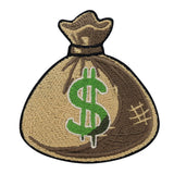 Dollar-Geld-Scheine-Bügelpatch-Patches