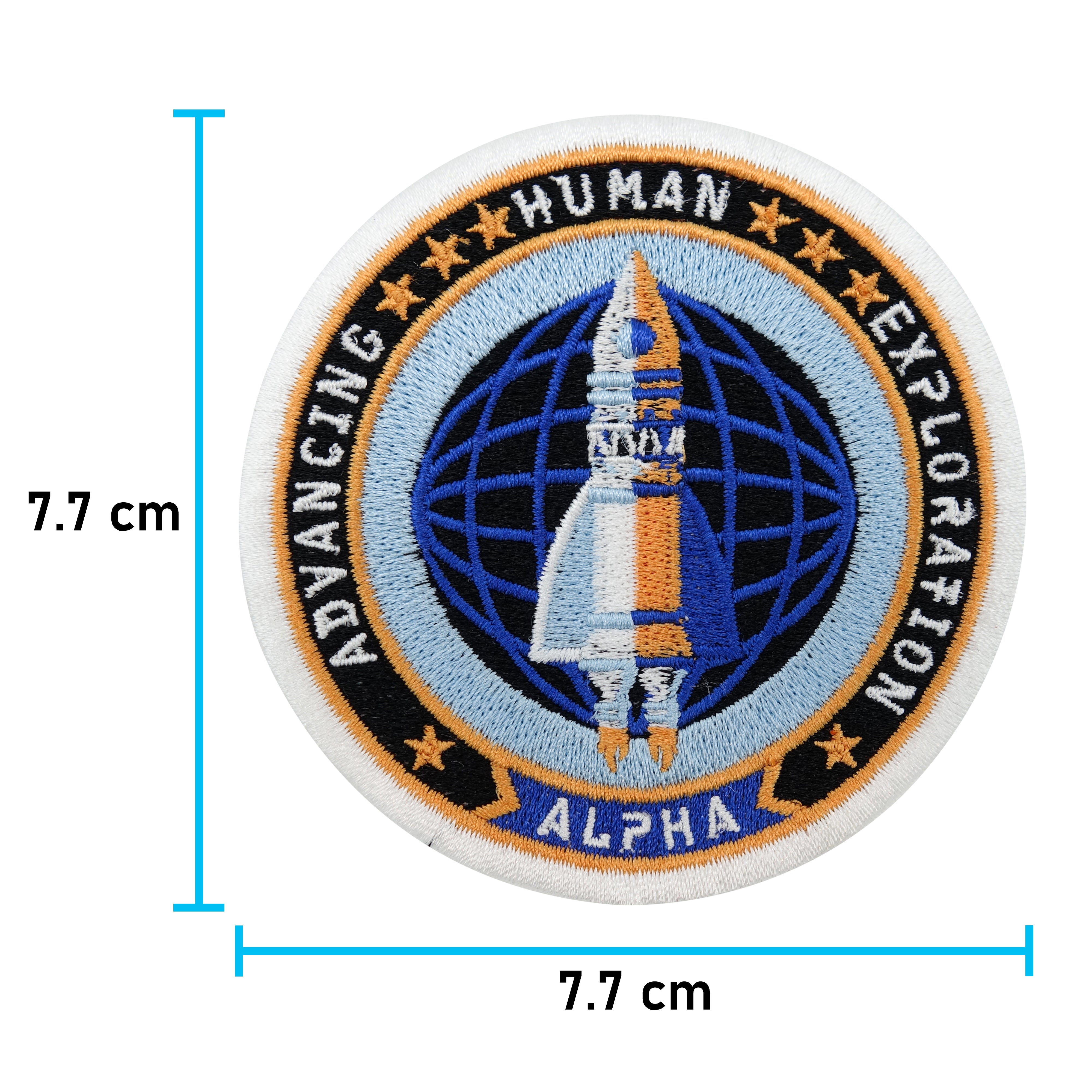 Advancing Human Exploration Patch zum Aufbügeln Nasa, Astronauten Bügelpatches