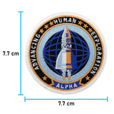 Advancing Human Exploration Patch zum Aufbügeln Nasa, Astronauten Bügelpatches