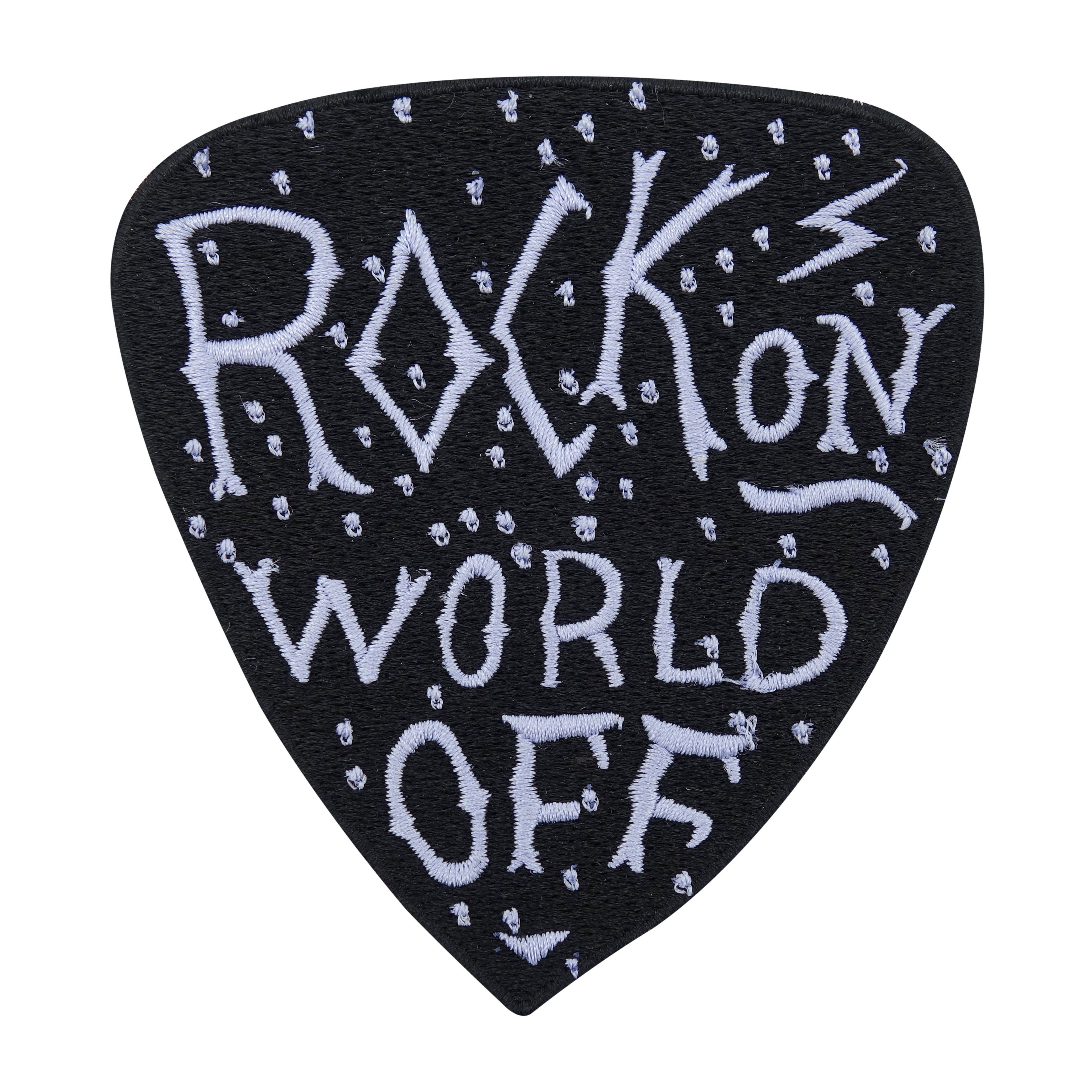 Rock-Musik-Emblem-Patch-Aufbügler