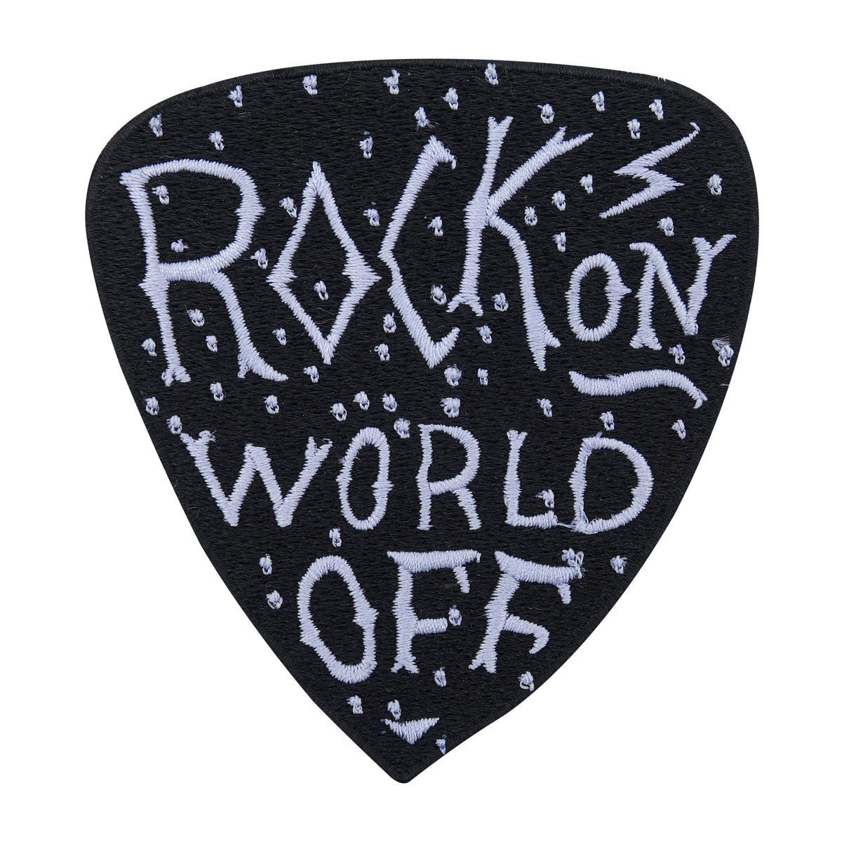 Rock-Musik-Emblem-Patch-Aufbügler