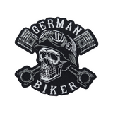 German-Biker-Totenkopf-Totenschädel-Patches